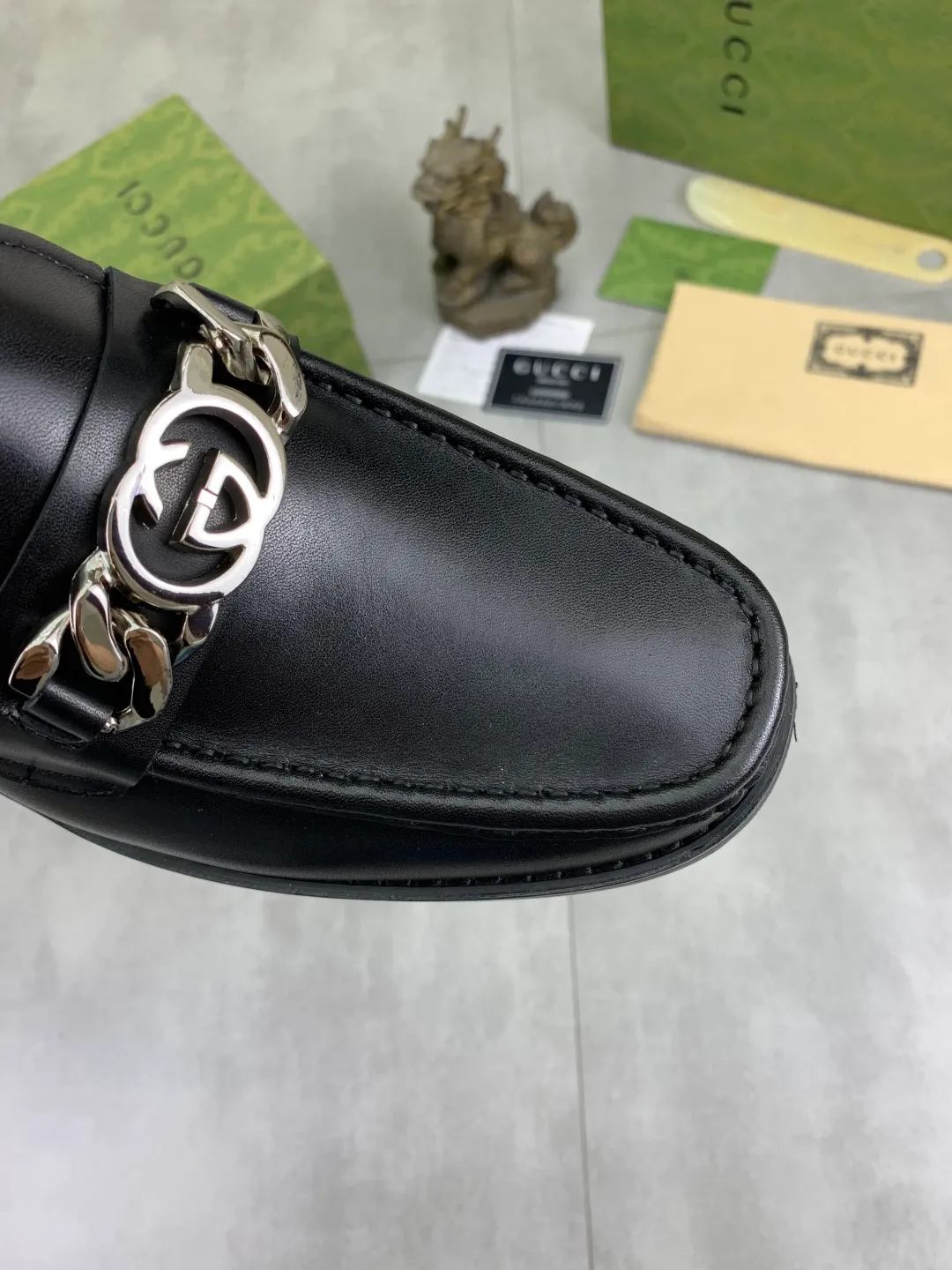Men's men's shoes 💰P480 [New style] Water-dyed cowhide 💰💎💎💎 [Gucci] GUCCI high-end men's formal business leather shoes, original order 1:1 authentic goods! Original imported high-end open-edge beaded calfskin, original metal buckle, imported first-layer cowhide lining for feet, original outsole, men's shoe size: 38-45, 4️⃣ colors available